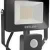 Projecteur LED ESYLUX AFL BASIC, 10W 4000K 1000lm 148×58×160mm IP65, noir 