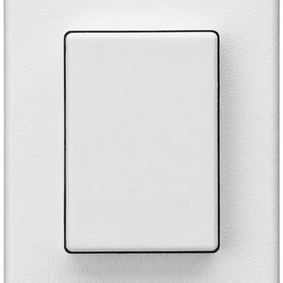 Pulsante INS Hager FLF 10A/250V 0/1L bianco 