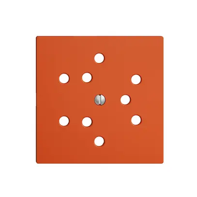 Frontplatte EDIZIOdue 3×T12 orange 