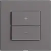 Dimmer Uni-LED 1K/2T WLAN Edue Wiser grigio scuro 