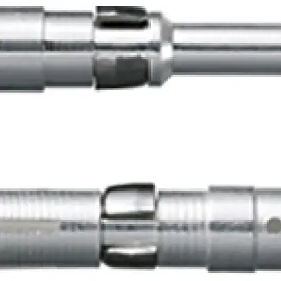 Contact mâle WM HDC-C-M5-SM0.5AG Ø2.5mm 0.5mm² argent tourné 