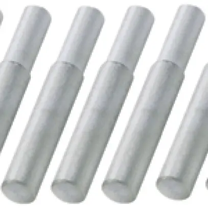 Tige Hager rigide pour borne à fiche pour compteur KJ31 100A 45mm jeu 7 pièces 