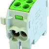 Bloc répartiteur type C 2×35/2×25mm² 125A CU vert/jaune 