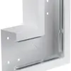 Angle plat tehalit BRS 65130 gris clair 