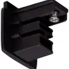 Bouchon de fermeture SLV pour rail conducteur AP S-TRACK 3-phases noir 