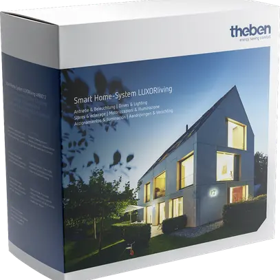 Coffret KNX Theben LUXORliving "actionneurs & éclairage" 
