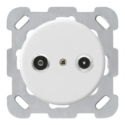 Presa d'antenna INC basico TV-R mont.B 19dB 2GHz bianco 