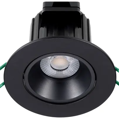 EB-LED-Spot Sylvania START 8.7W 760lm 827/830/840 IP20/IP44 50° DIM Ø86 schwarz 