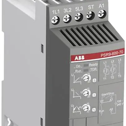 Démarreur progressif ABB PSR 2.2kW/4kW 230/400V tension de commande 100…250VAC 