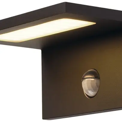 Applique LED SLV SENSOR WL 9.8W 560lm 3000K IP44 100° 170×86×135mm anthracite 