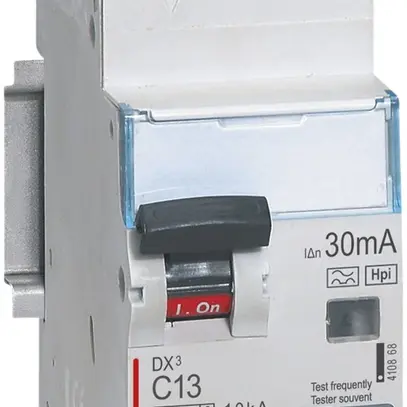 Fehlerstrom-/Leitungsschutzschalter Legrand C 2P 16A 6000A 30mA Typ F Steck. 