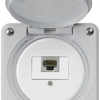 Scatola di raccordo INC robusto IP55 grigio 1×RJ45/s 