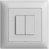 Station secondaire pour interrupteur ENC 2c/2t WLAN Edue Wiser gris clair 