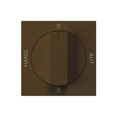 Kit di copertura kallysto per interruttore rotativo H-0-A marrone 