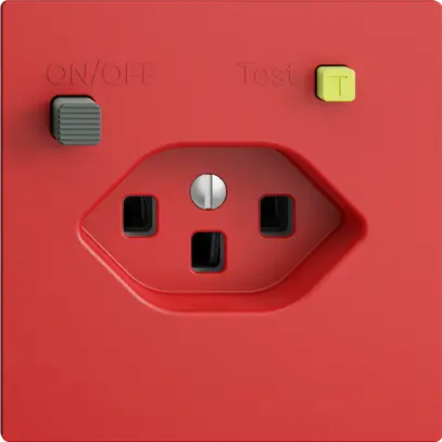 Prise ENC EDIZIOdue T23 FI 30mA F, berry 