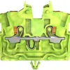 Durchgangsklemme WAGO TOPJOB-S 2250 1mm² 2L mit Rastfuss grün/gelb 