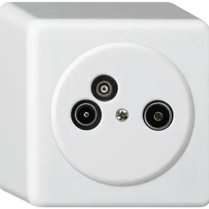 Presa d'antenna AP TV-R-Dati basico 2GHz 4dB bianco 