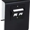 Support d'appareil Hager pour SL20080 noir, 2×cat.6 
