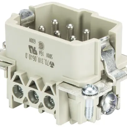 Steckereinsatz Wieland Electric revos BAS STS 6 2,5 50 6 16A 500V 0.5…2.5mm² 