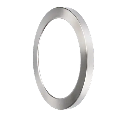 Anello decorativo magnetico Ø290mm nichel spazzolato per Pizza R3 