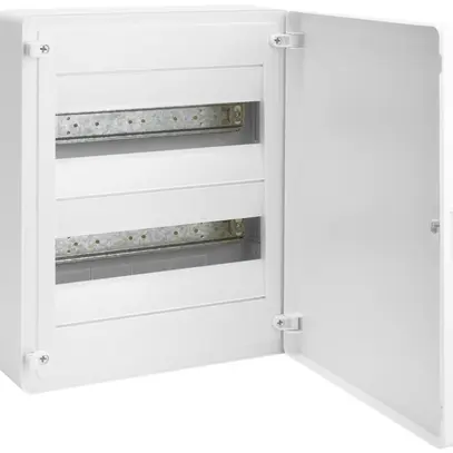 Quadro di distribuzione AP Hager golf 2 file 24UM porta IP40 281.5×376.5×98.5mm 