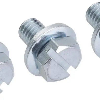 Vite di collegamento Weber M8×14mm antiruggine con molla 3 pezzi 