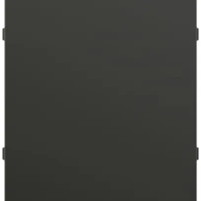 Capot central ABB-Tenton, pour contrôleur bas, noir mat 