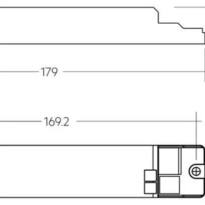 Kit pour luminaire de sécurité Tridonic EMcLED ONC 212 LiFePO4 50…250V 1h 