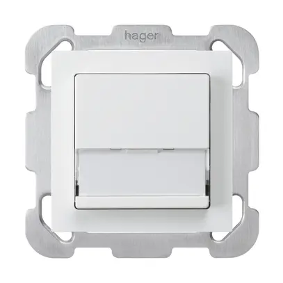 Tasto di suoneria INC A/1L kallysto bi porta-etichetta 37×15mm piastra fissaggio 