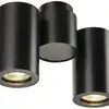 Plafonnier/Applique SLV ENOLA_B SPOT, 2×GU10 50W IP20 noir mat 