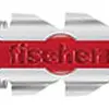 Tassello universale Fischer DUOPOWER 8×40mm nylon grigio/rosso 