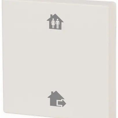 Bilico xComfort CWIZ-01/71, 1 volte, simboli delle scene, 55×55mm, bianco lucido 