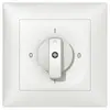 UP-Drehschalter SIDUS B 0/3L weiss 