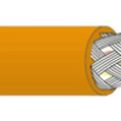 Câble informatique Dätwyler CU 5502 4P flex S/UTP, Kat.5e LSZH Dca 1000m orange 