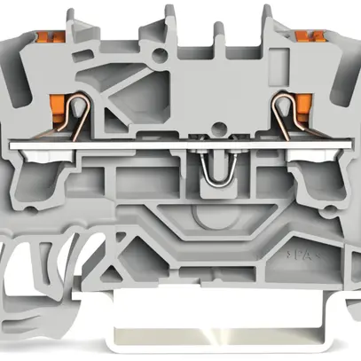 Borne de passage WAGO TopJob-S 2.5mm² 2L gris série 2202 