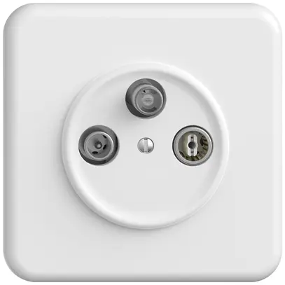 Presa antenna INC TV-R-SAT STANDARDdue SNAPFIX® DB53 presa di derivazione bi 