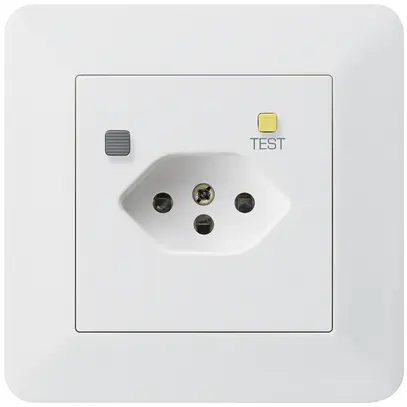 Presa INC KTR T13 FI 30mA bianco 