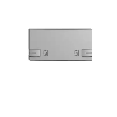 Touche pour EDIZIOdue scène zeptrionAIR, scène 3&4 1/2 touche, avec LED si 