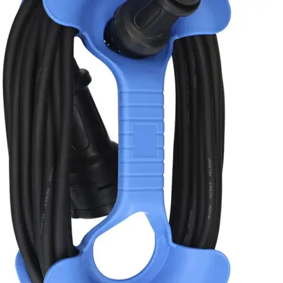 Rallonge MH T13/T13 TH55 GDV 3×1.5mm² 10m supports de câble IP55 noir 