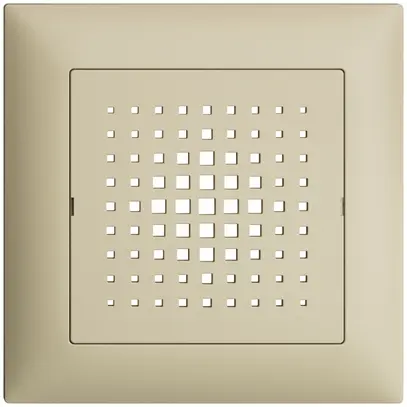 Kit frontal ENC EDIZIOdue vanille 88×88mm pour carillon 3070 