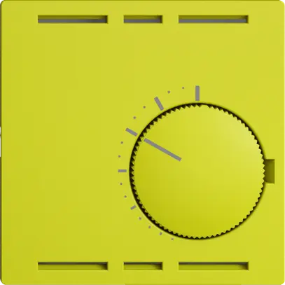 Termostato ambiente INC EDIZIOdue lemon, senza interrutore 