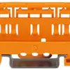 Adattatore fissagio per WAGO COMPACT serie 221, montaggio s.barra prof.35 
