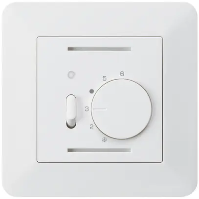 Thermostate d'ambiance ENC kallysto.trend blanc avec interrupteur 