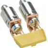 Connexion transversale Hager 2×6mm² isolé à vis pour KXA06LH/KXA06NH 