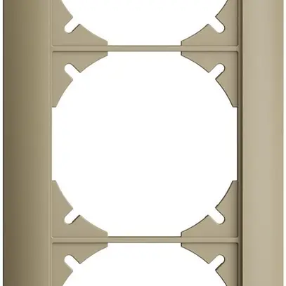Cadre de recouvrement EDIZIOdue 1×3 sand 