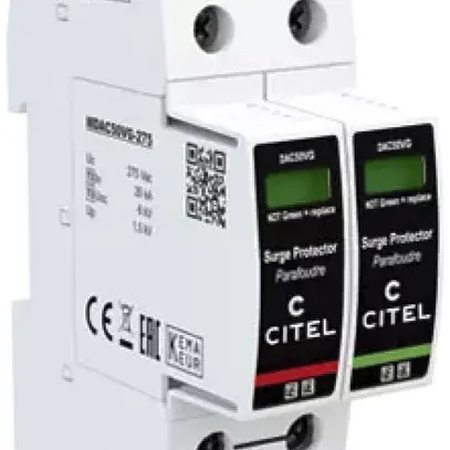 Scaricatore di sovratensione  Citel DAC50VGS-11-275, tipo 2+3, 2 p 