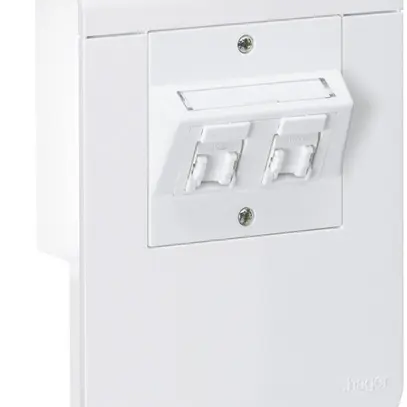 Scatola per apparecchi tehalit SL20080 2×Cat.5e CH, bianco traffico 