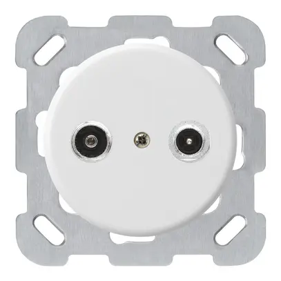 Presa d'antenna INC basico TV-R mont.B 23dB 2GHz bianco 