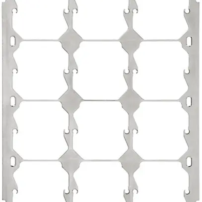 Placca di fissaggio Hager 4×3 vert. 197×257mm 