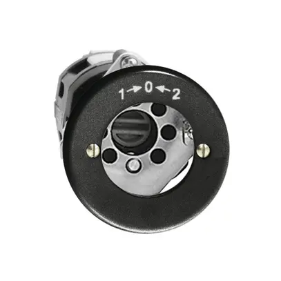 Contatto rotativo INC 1>0<2 nero per serrat.di sic. senza cilind 